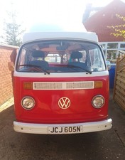 vw t2 bay window camper van