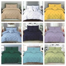 Pintuck Quilt Duvet Cover