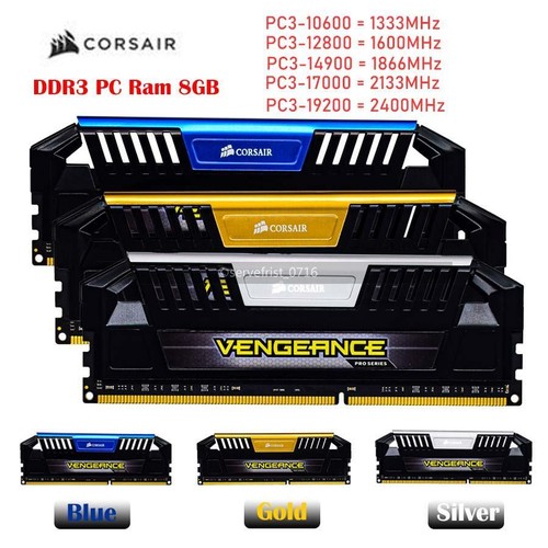 Ddr3 vengeance pro 8gb - ddr3,