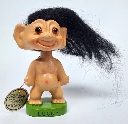 Lucky shnook troll doll - troll,