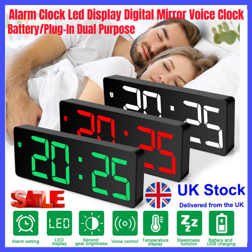 Alarm clock led display - clock,