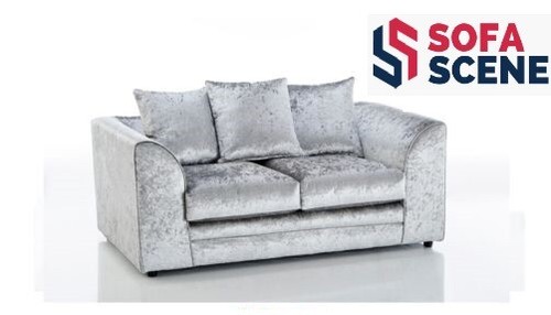 Crushed velvet sofa - velvet,