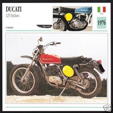 1976 Ducati 125cc Enduro Italy