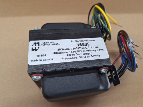 Hammond audio output - hammond,