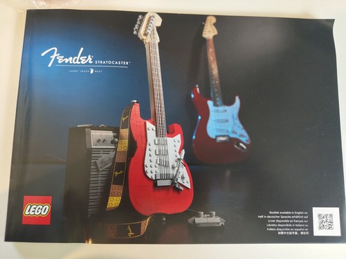 Lego fender stratocaster 21329 - fender,