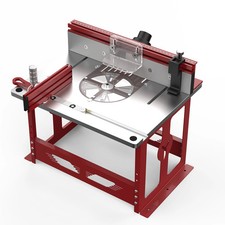 Bench Top Router Table Workbench with Miter Gauge Profile Fence System - Metric