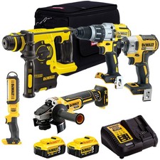 Dewalt 18V XR 5 Piece Combo