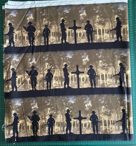 Soldiers silhouette border - silhouette, 5m