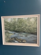Vintage Oil on BOard River