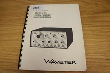 Wavetek Manuals - Various Available - Loc