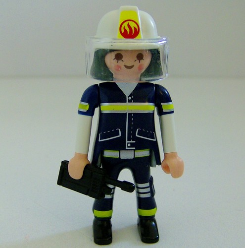 Playmobil female fire fighter - playmobil,