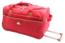 Wheeled Holdall 21" Medium Red