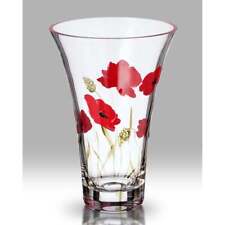 Nobile Glassware Poppy Fields Flared Vase 19cm 2024-19