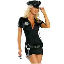 Sexy Police Women Cop Cosplay Erotic Lingerie Outfit Fancy Costume SML