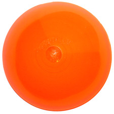 Rubbolite 6200 Commercial Amber Lens 4.5" OD 2.25" Depth