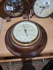 Vintage Short & Mason London Compensated Barometer no. 2505 Mid Century Modern 