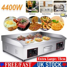 Large Electric Griddle FlatTop