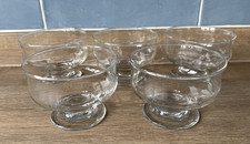 Glass sundae bowls dessert - sundae,