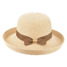LADIES UPTURNED TWO TONE WIDE