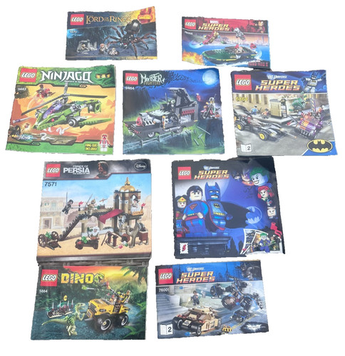 Lego instruction manual - lego, job