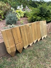 Timber garden edging mini