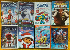8x Christmas Children's DVDs /