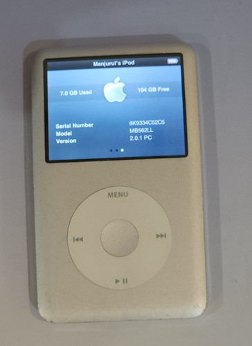 Apple ipod classic 120 - ipod,