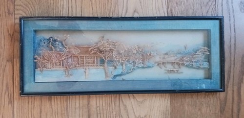 Antique framed and glazed - and,