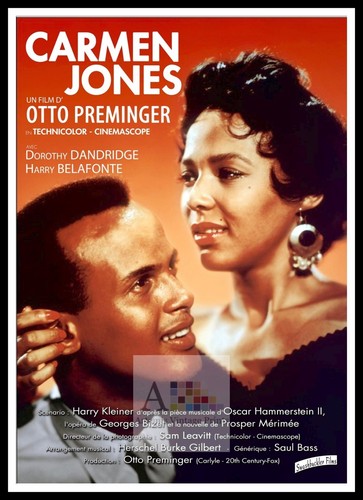 Carmen jones movie - poster, a1