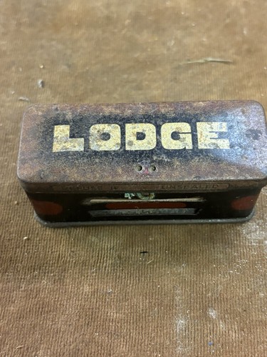 Vintage lodge spark plug - vintage,