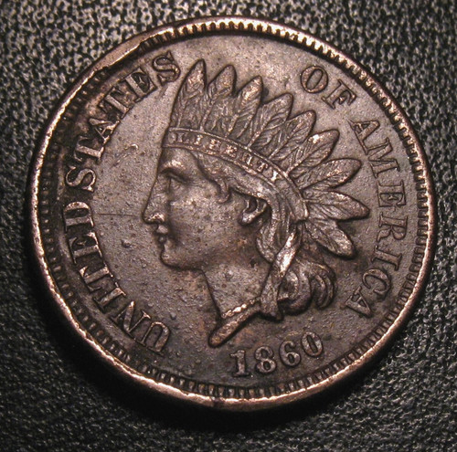 Old coins 1860 indian - coins,