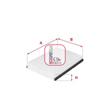Cabin filter Particulate