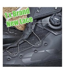 1x TCX Infinity Mid 3 WP Atop Dry Black boots Waterproof replacement Wire Lace