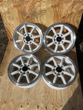 5.5"x14" 8 Spoke White/HL