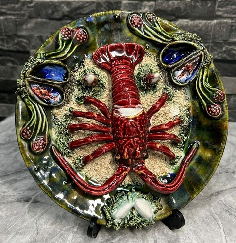 Vintage majolica palissy - vintage,