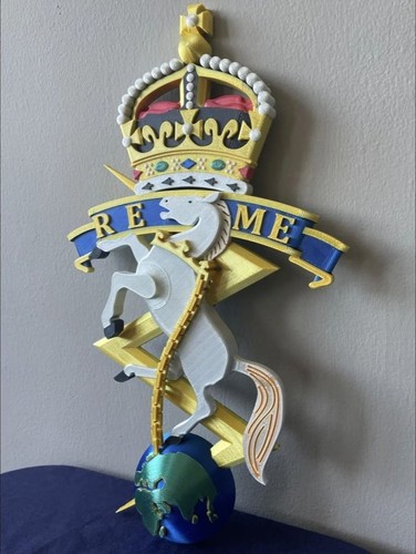 Reme cap badge - reme,