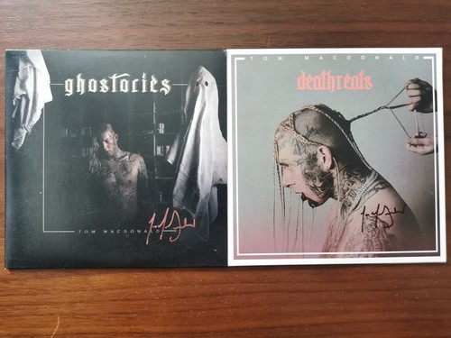 Tom macdonald signed albums - signed,