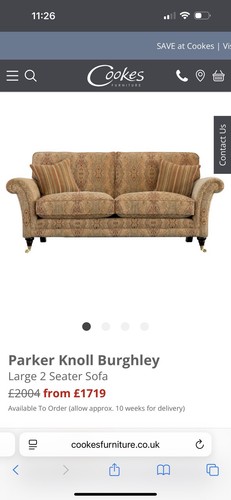 Parker knoll burghley - burghley, 2-seater