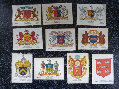 Silk cigarette cards bdv - 10,