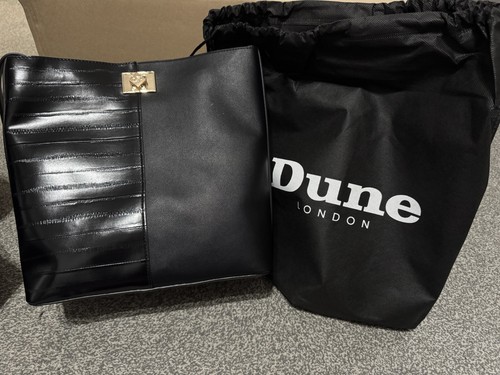 Dune black shoulder - bag, with