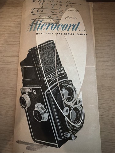Microcord twin lens - microcord, ii