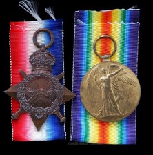 1914-15 Star & Victory Medal