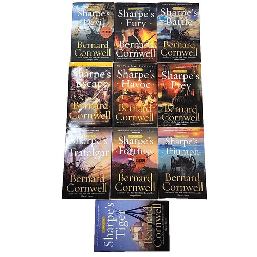 Bernard cornwell books sharpe - bernard,