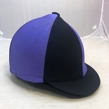 Charles Owen Rider 2000 Velvet Riding Hat With Purple Cover Size 55cm 6 3/4
