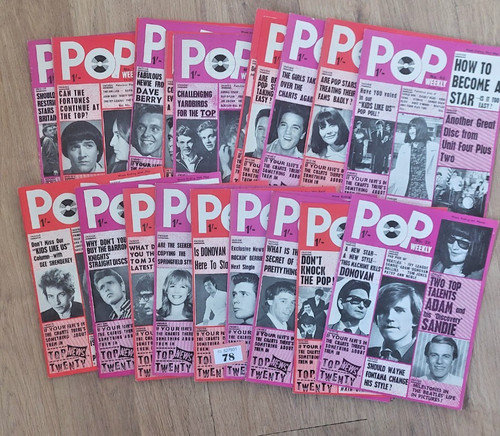 Pop weekly magazines - weekly, from