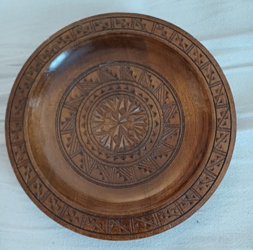 Hand carved wooden decorative - hand,