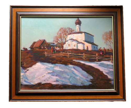 Yuri bondarenko oil - yuri, (b.1952)