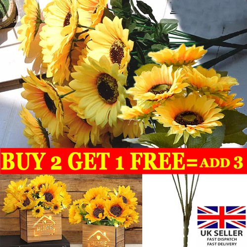 Artificial large sunflowers - artificial,