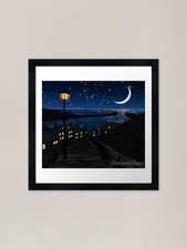 Whitby's 199 Steps Nightfall