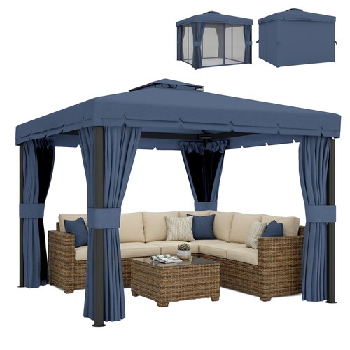 Outsunny patio gazebo - outsunny, x